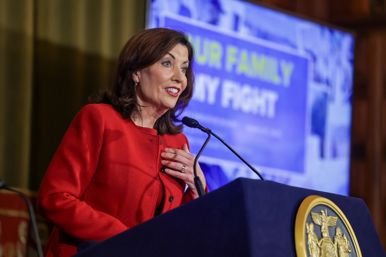 New York Governor Kathy Hochul